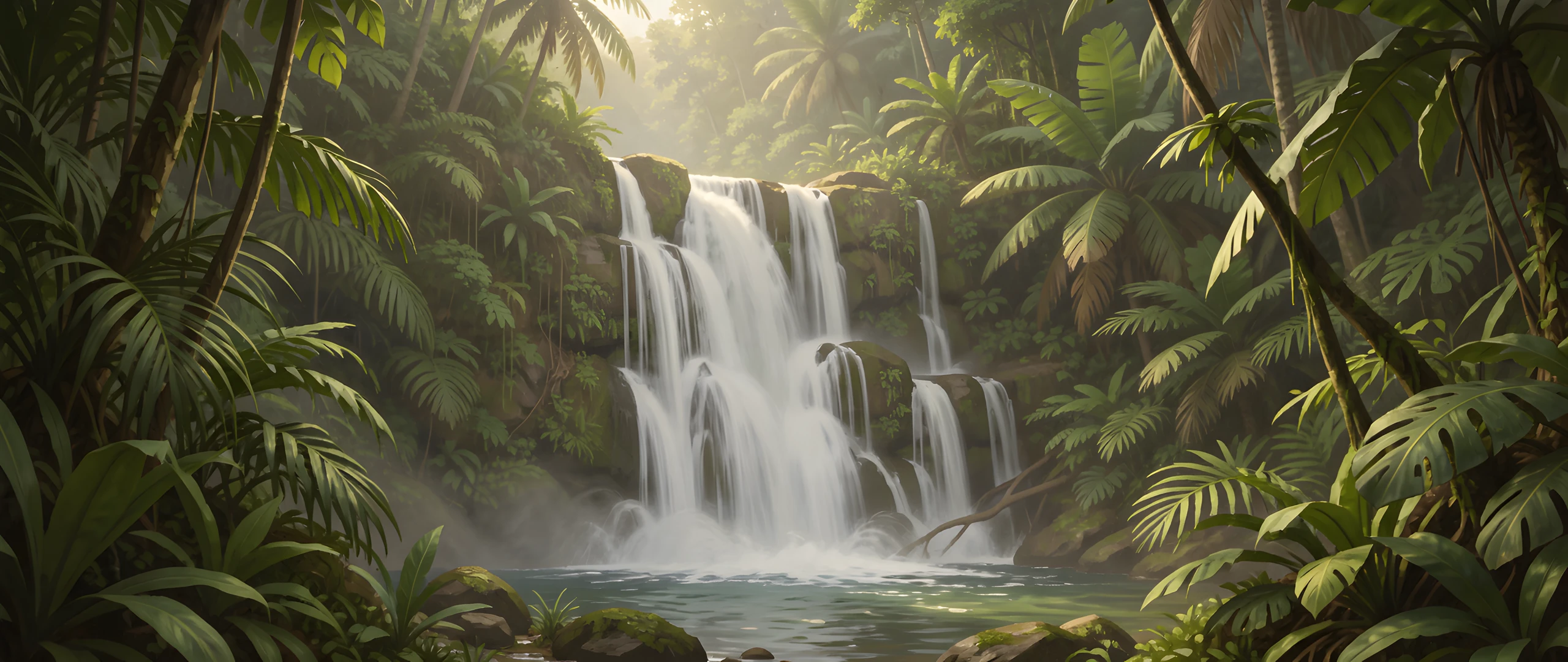 Tropical Waterfall Dream