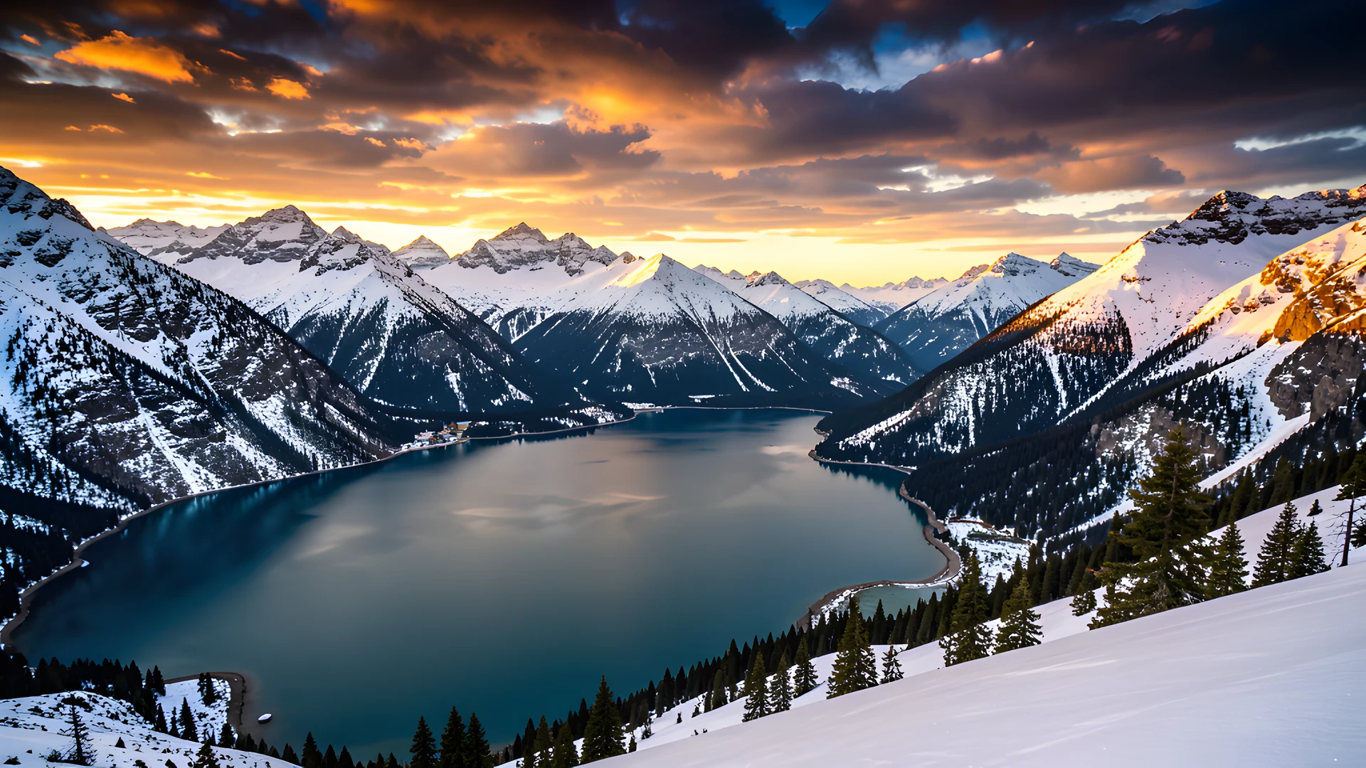 Western Mountain Lake