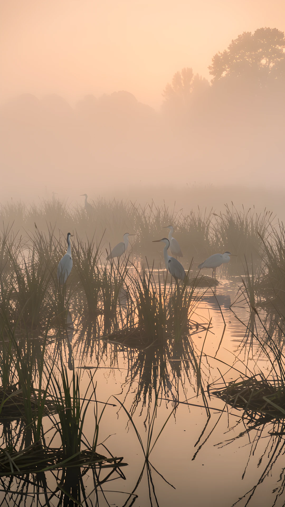 Wetland Morning Mist