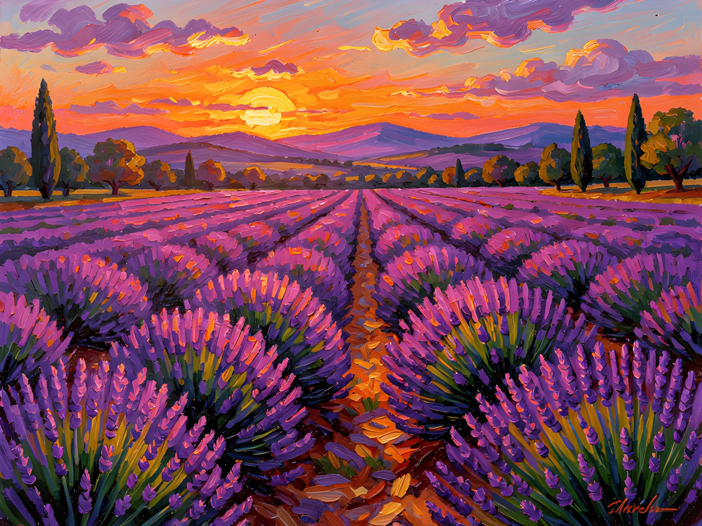 Lavender Fields Dream