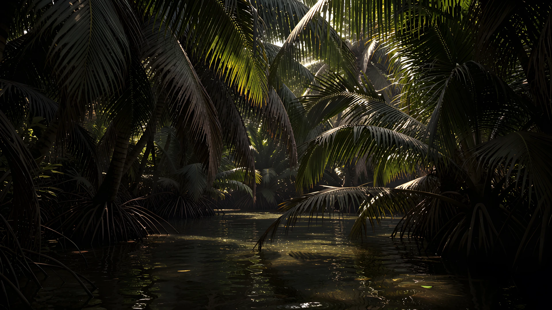 Shadows On Water