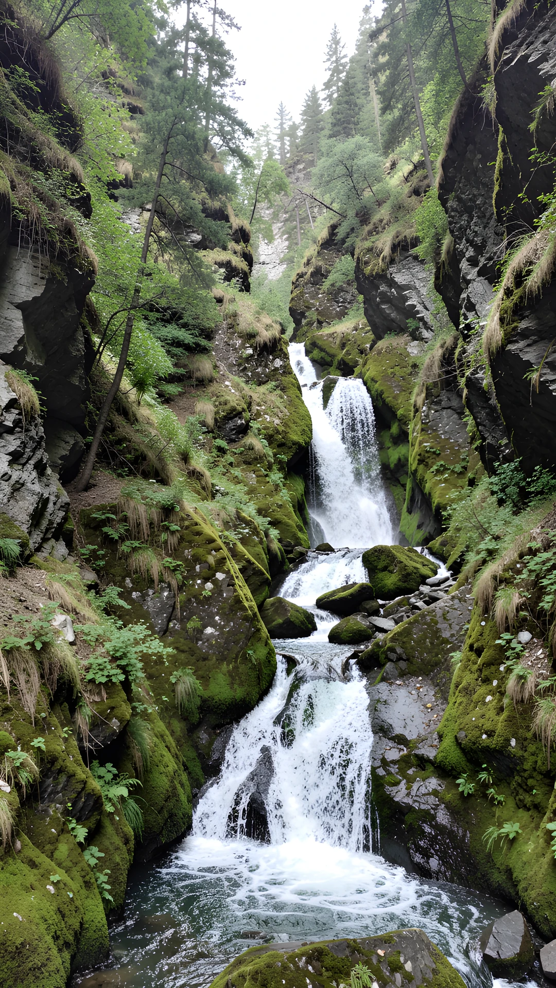 Misty Valley Falls