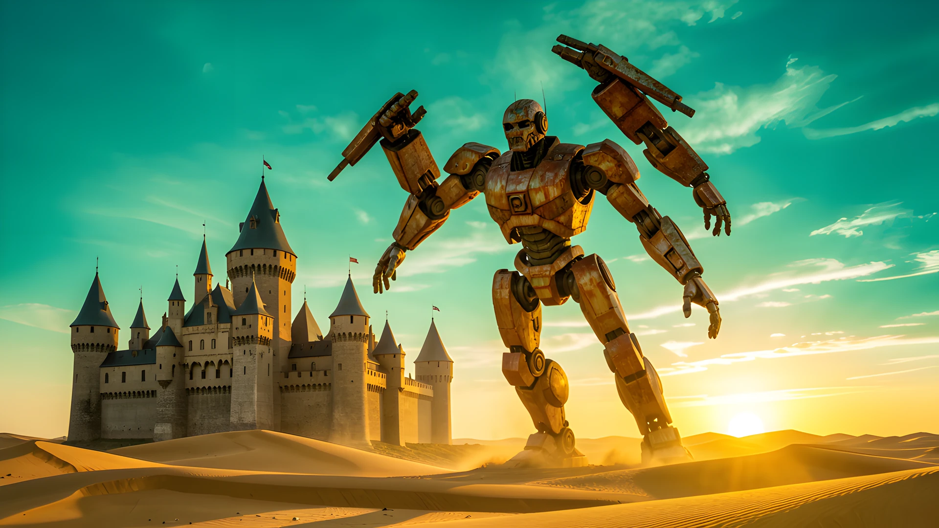 Rusted Castle Ruins