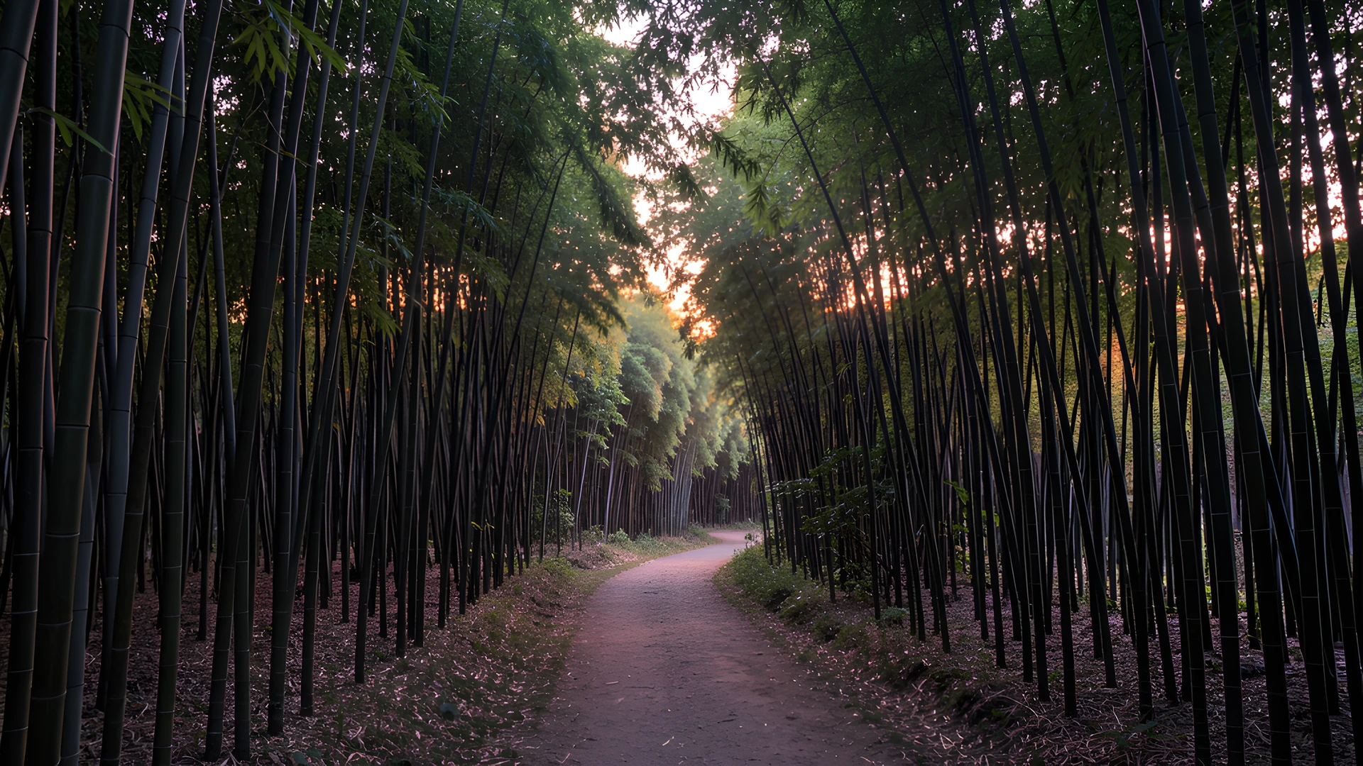 Golden Bamboo Walk