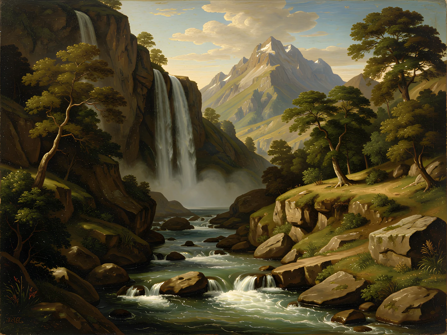 River Rocks Landscape