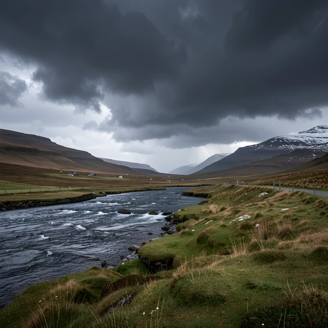 Misty Highland Storm
