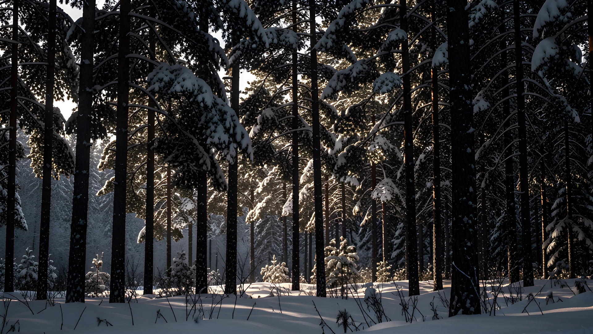 Whispering Dark Woods