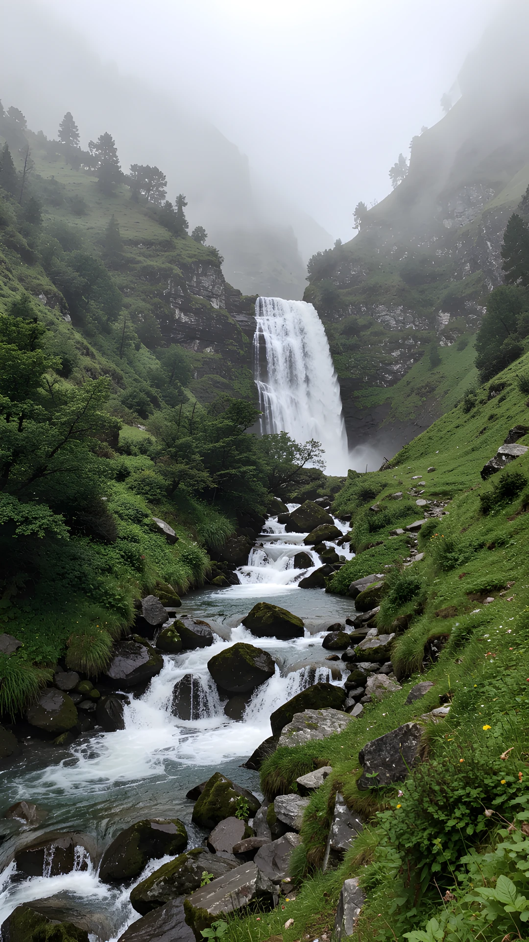 Misty Mountain Falls
