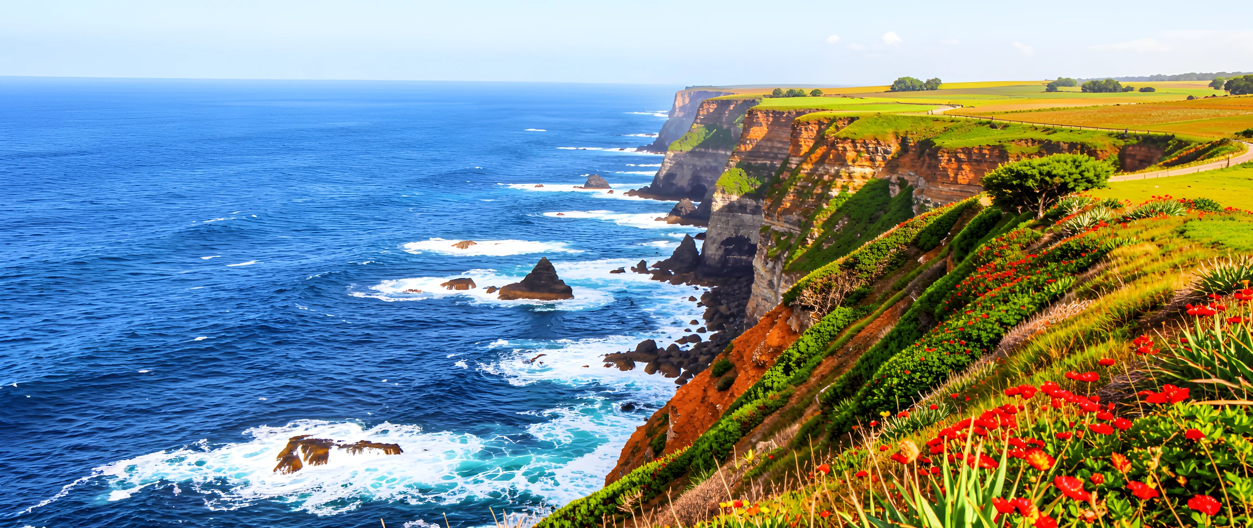 Vibrant Ocean View