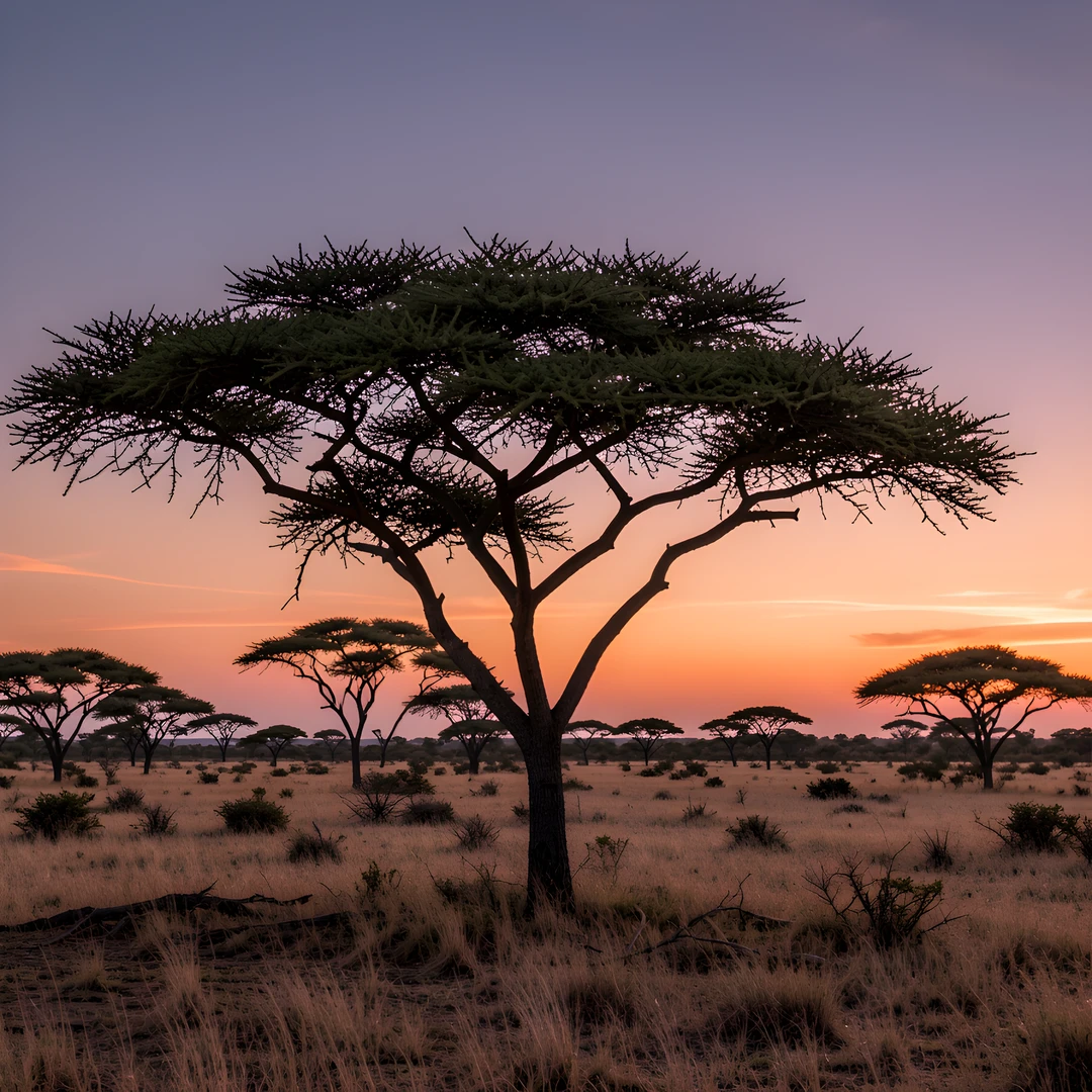 African Sunset Glow