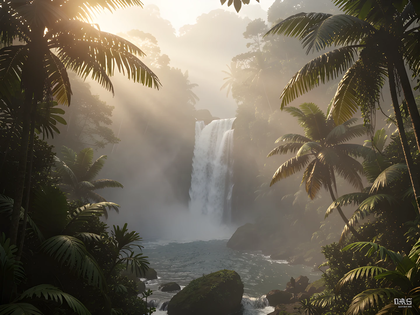 Tropical Jungle Oasis