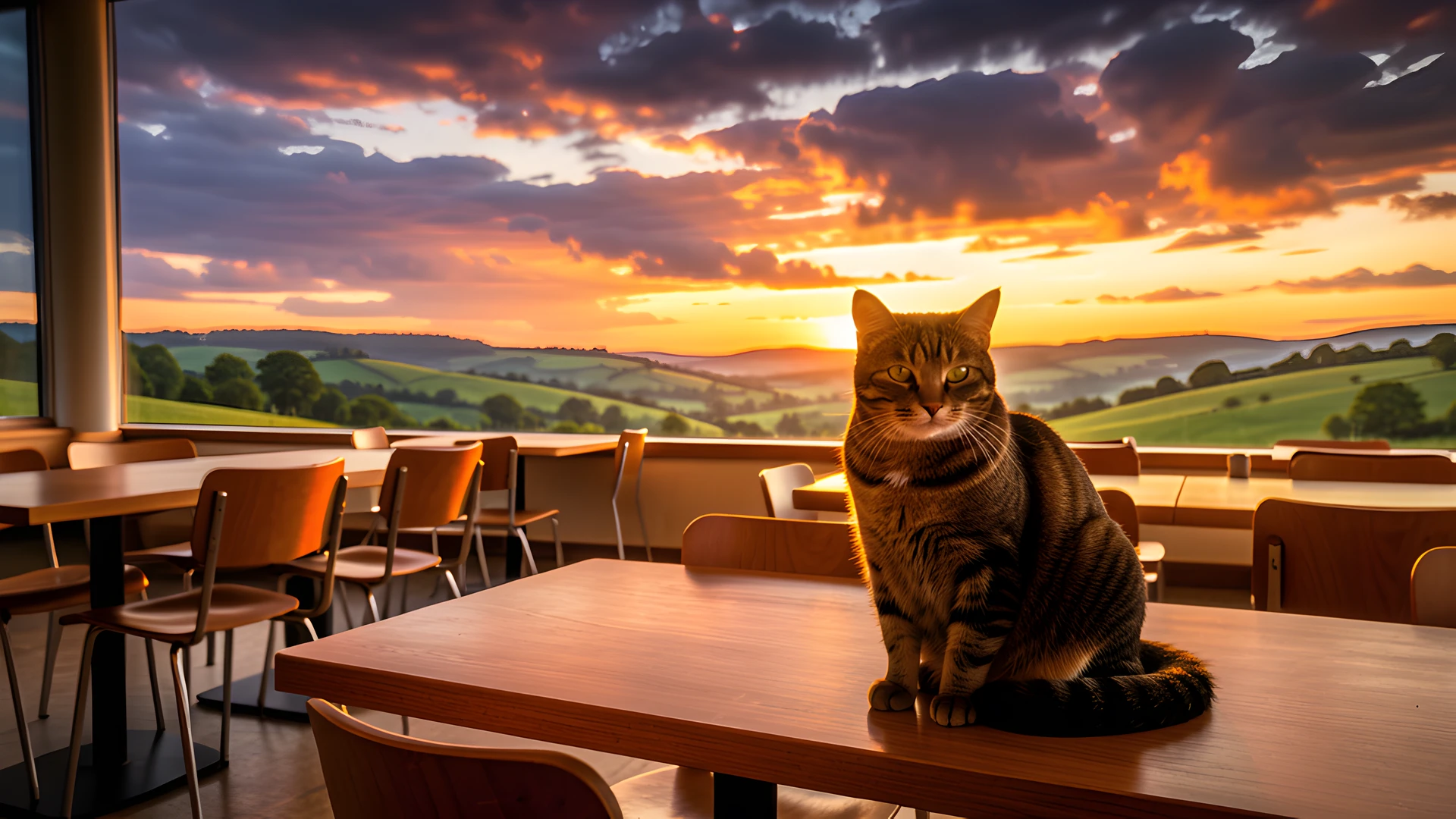 Whiskered Lunch Companion
