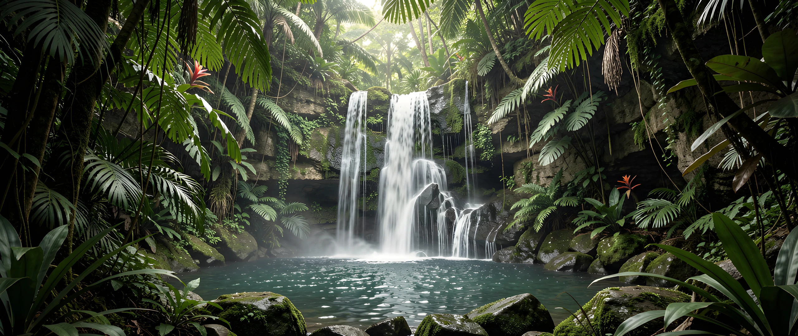 Desert Oasis Misty