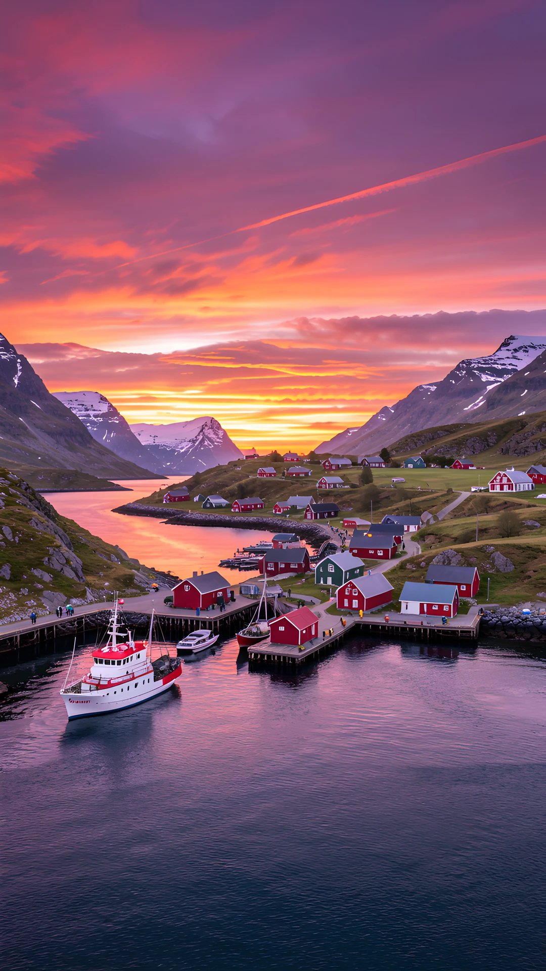 Norwegian Fishing Village