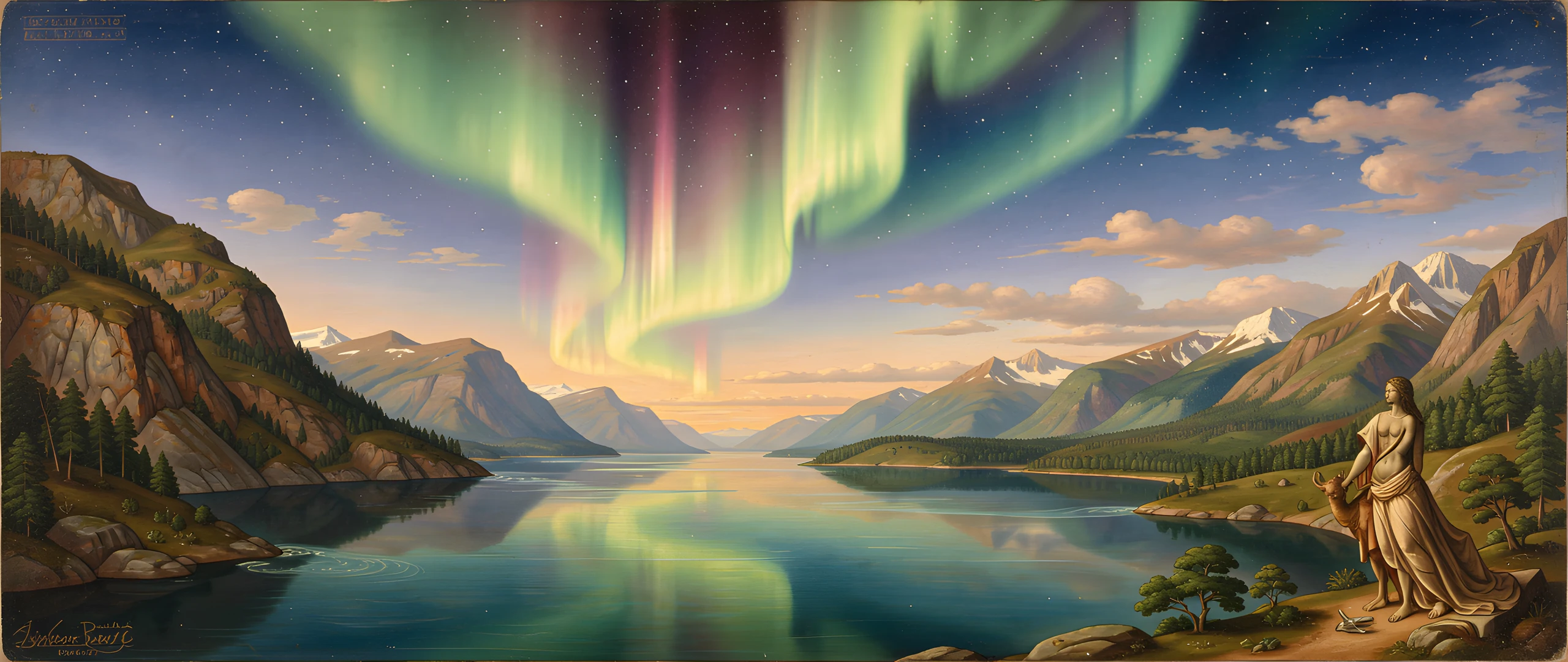Aurora Fjord Dream