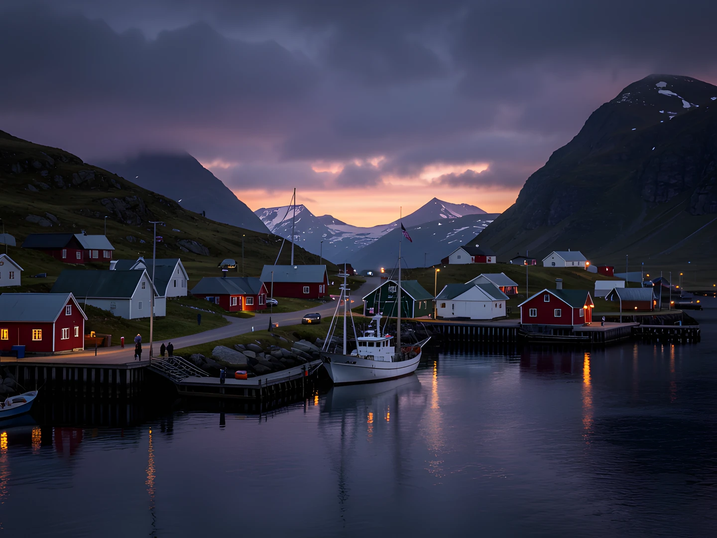 Norwegian Fishing Village