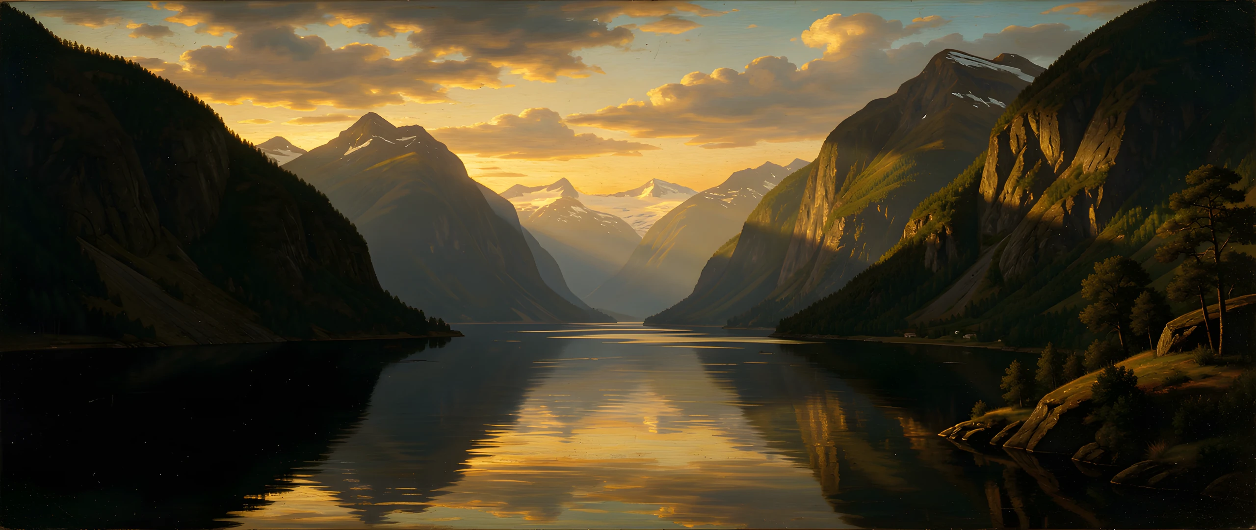 Fjord Morning Light