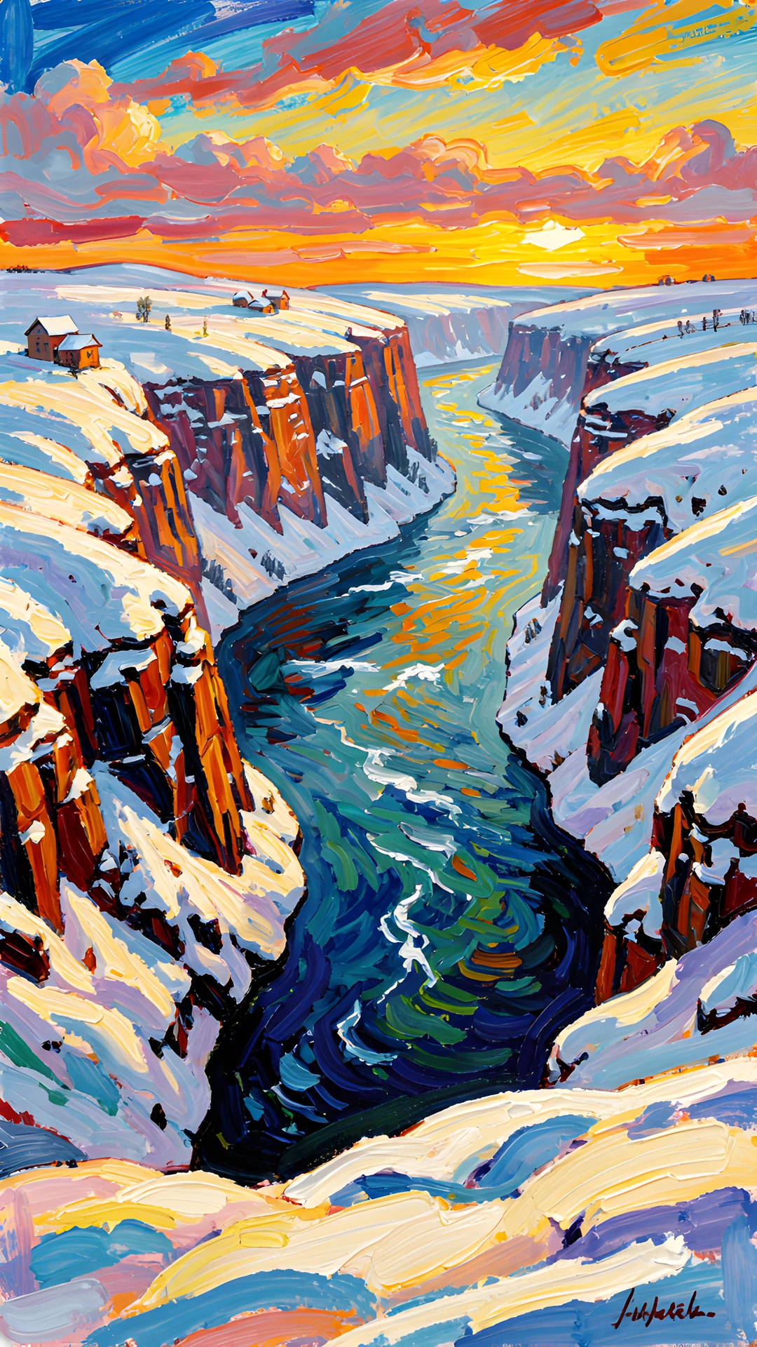 River Landscape Landscape