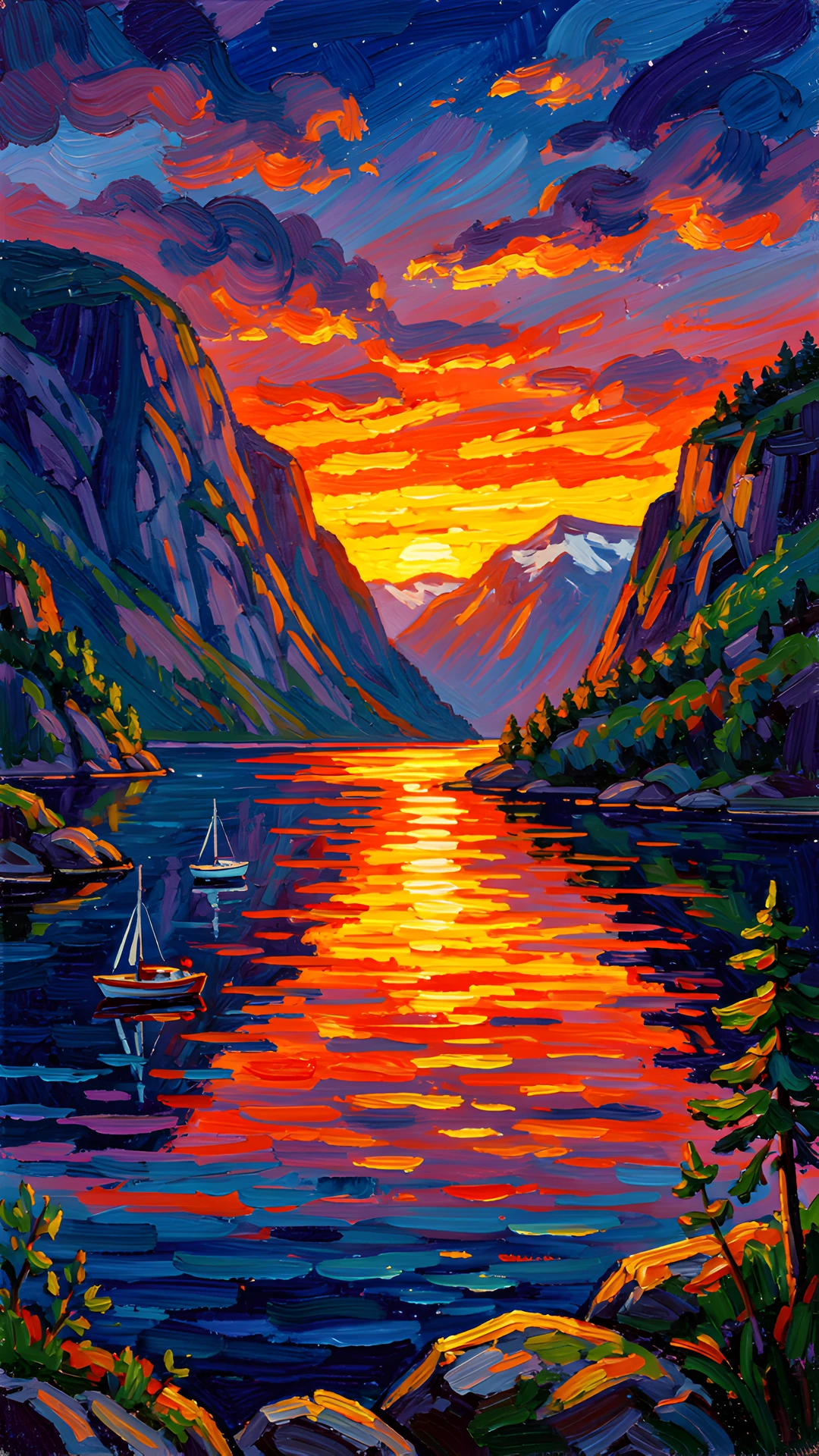 Fjord Morning Glow