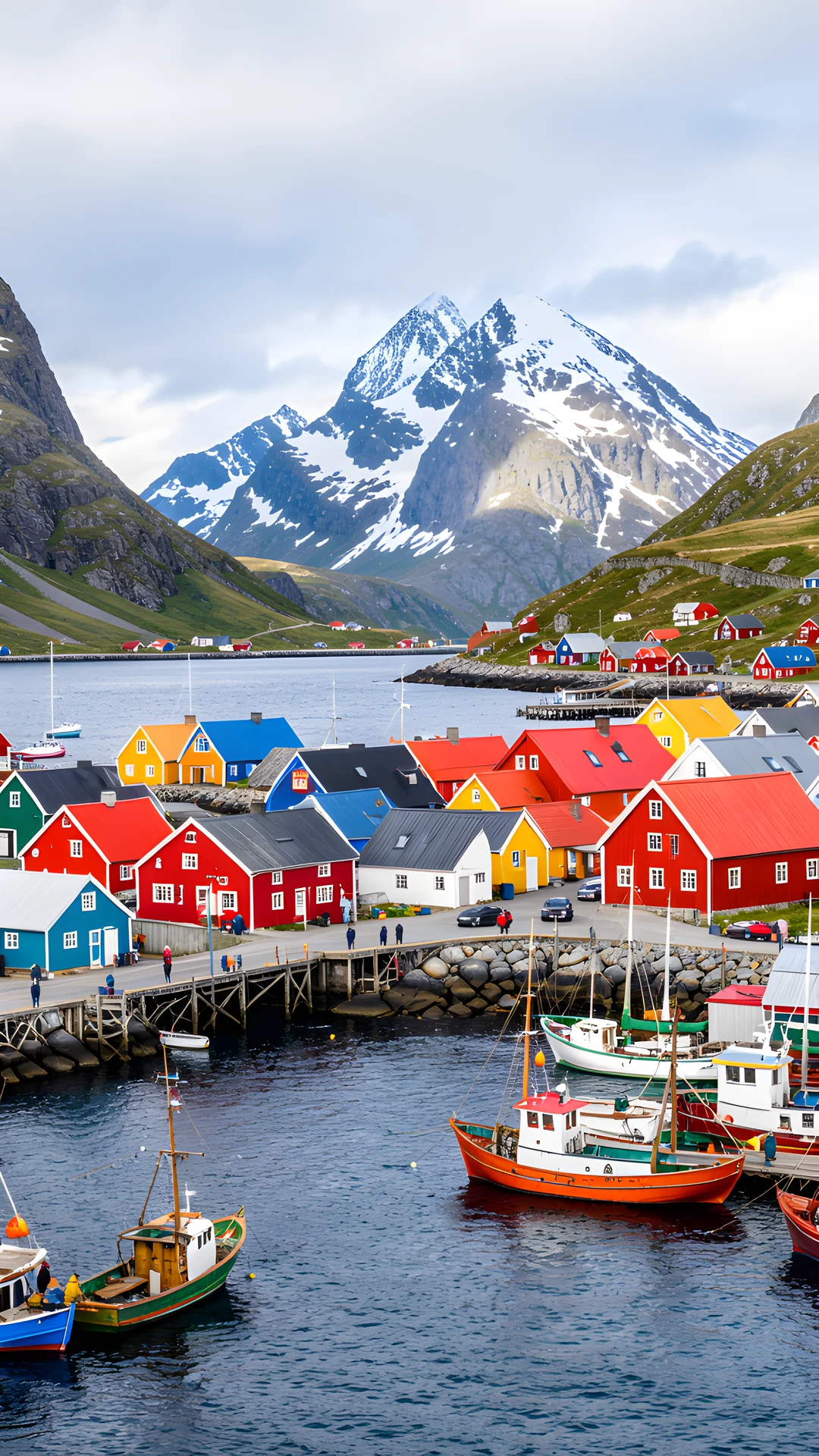 Norwegian Fishing Village