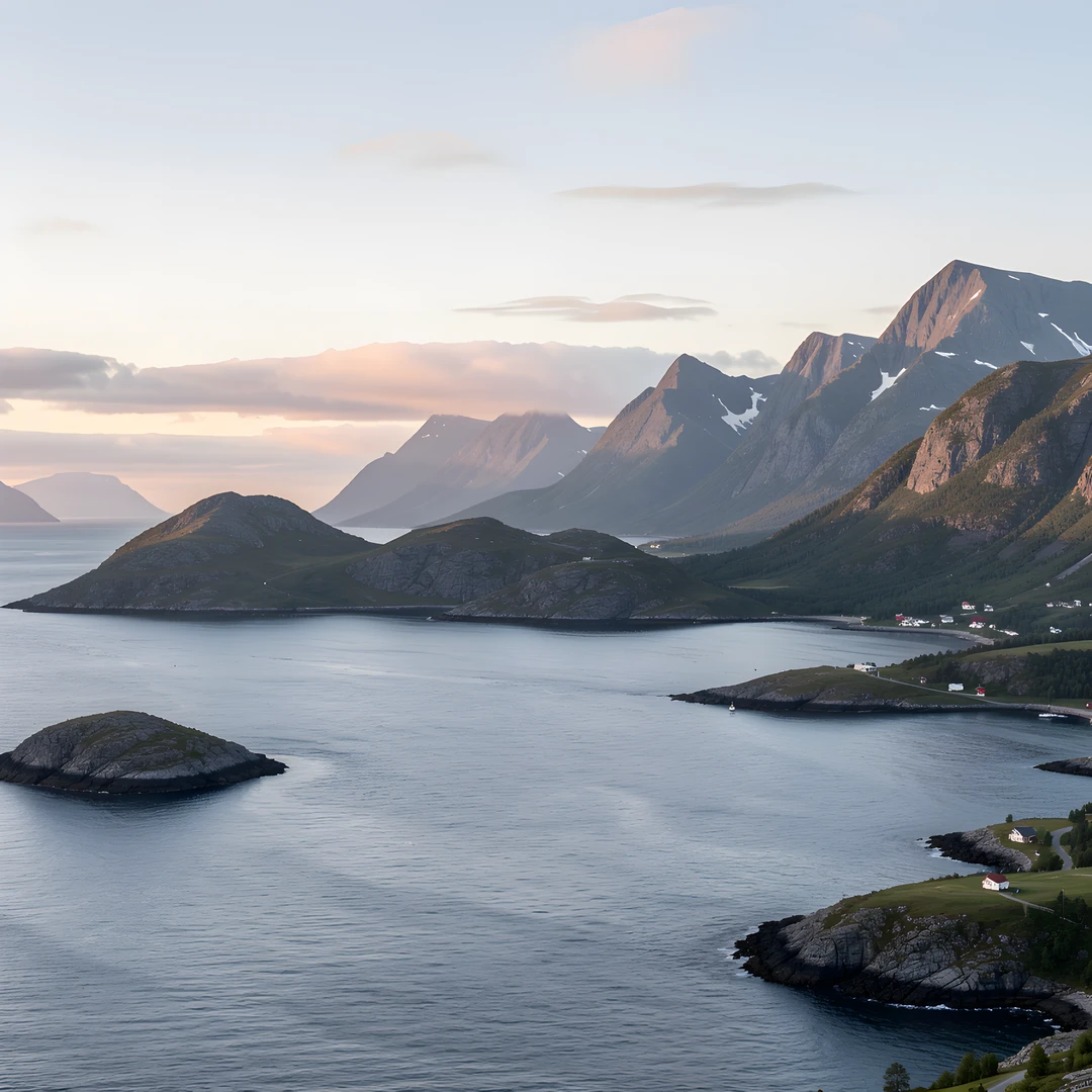 Fjord Morning Glow