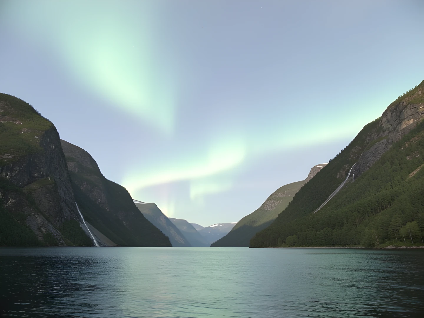 Soft Fjord Glow