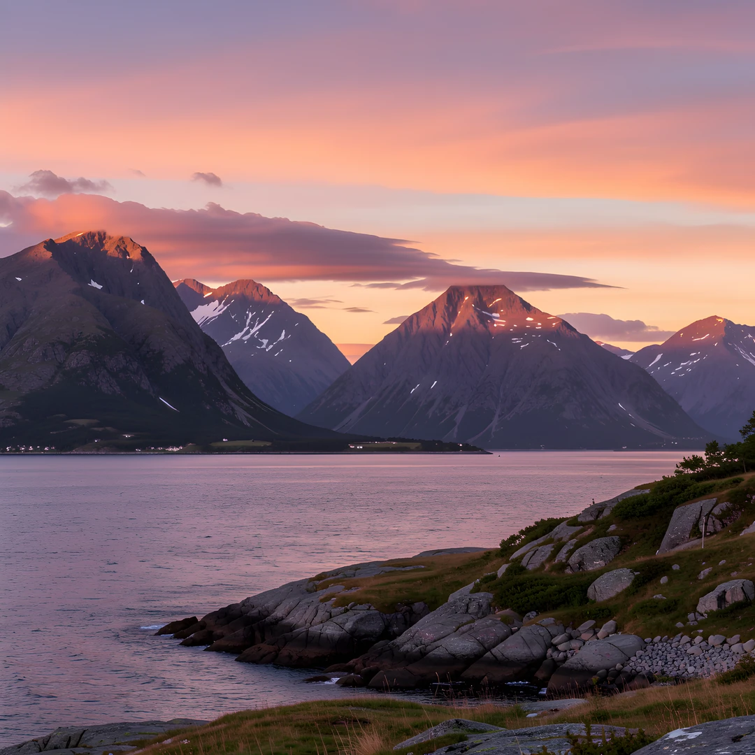 Fjord Morning Glow