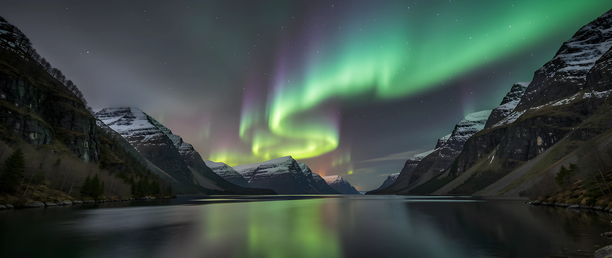 Northern Lights Ocean