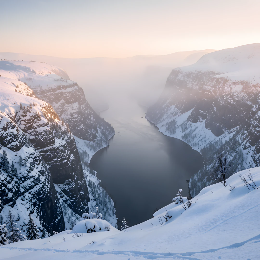 Fjord Morning Silence