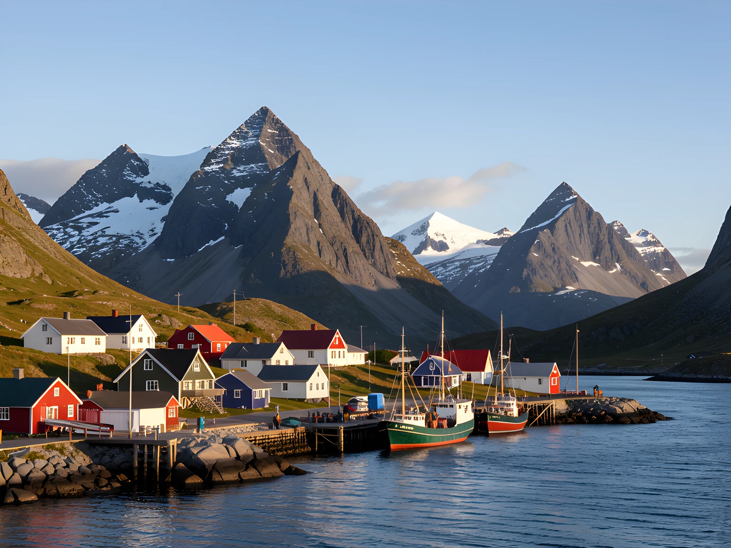 Norwegian Fishing Village