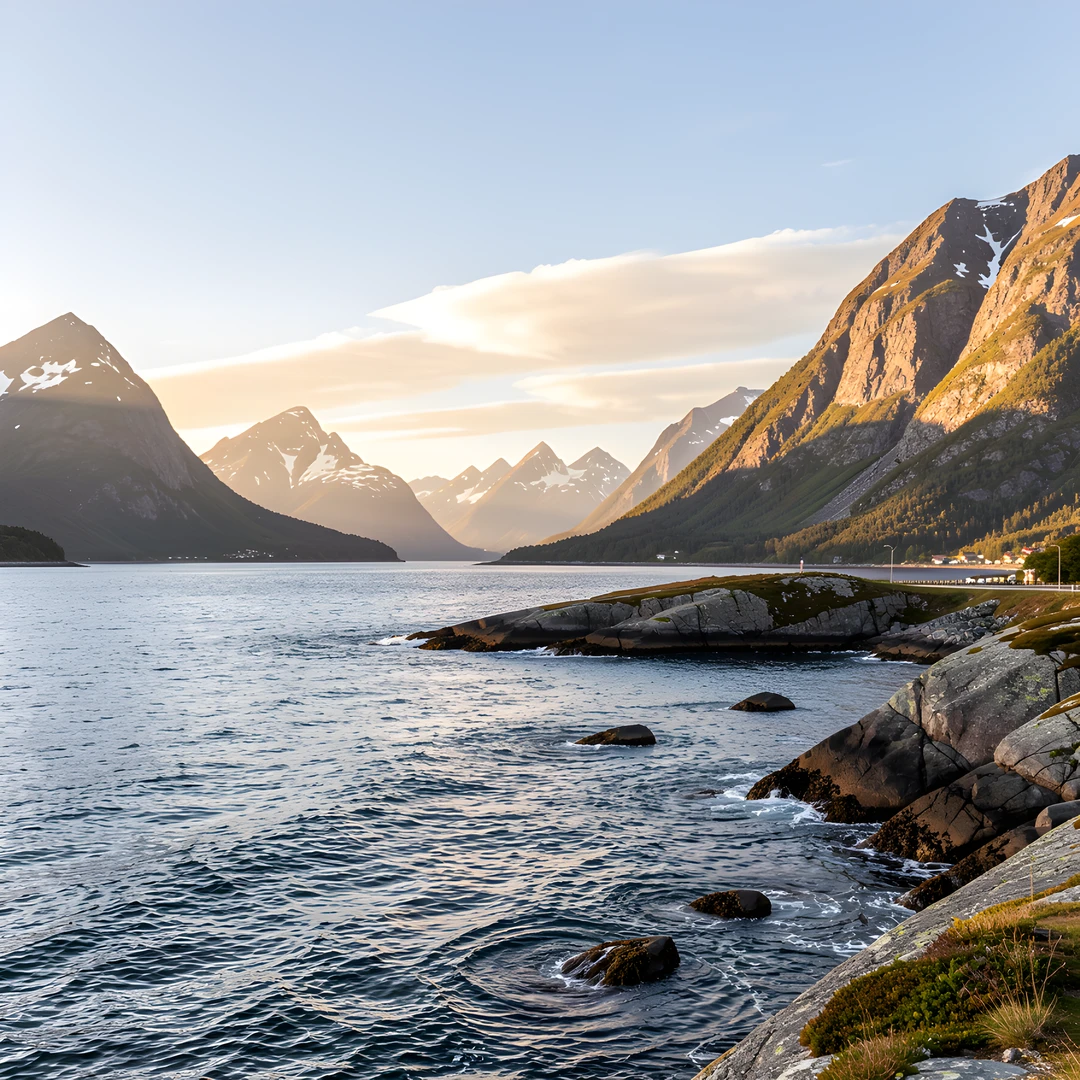 Fjord Morning Glow