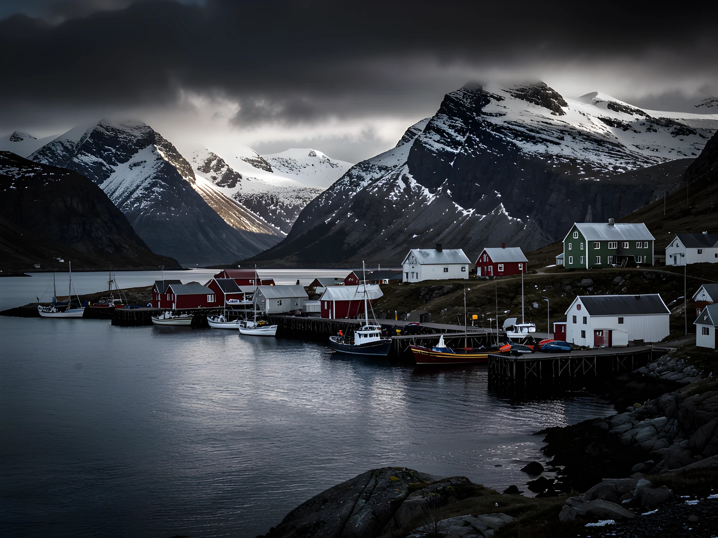 Fjord Village Nights