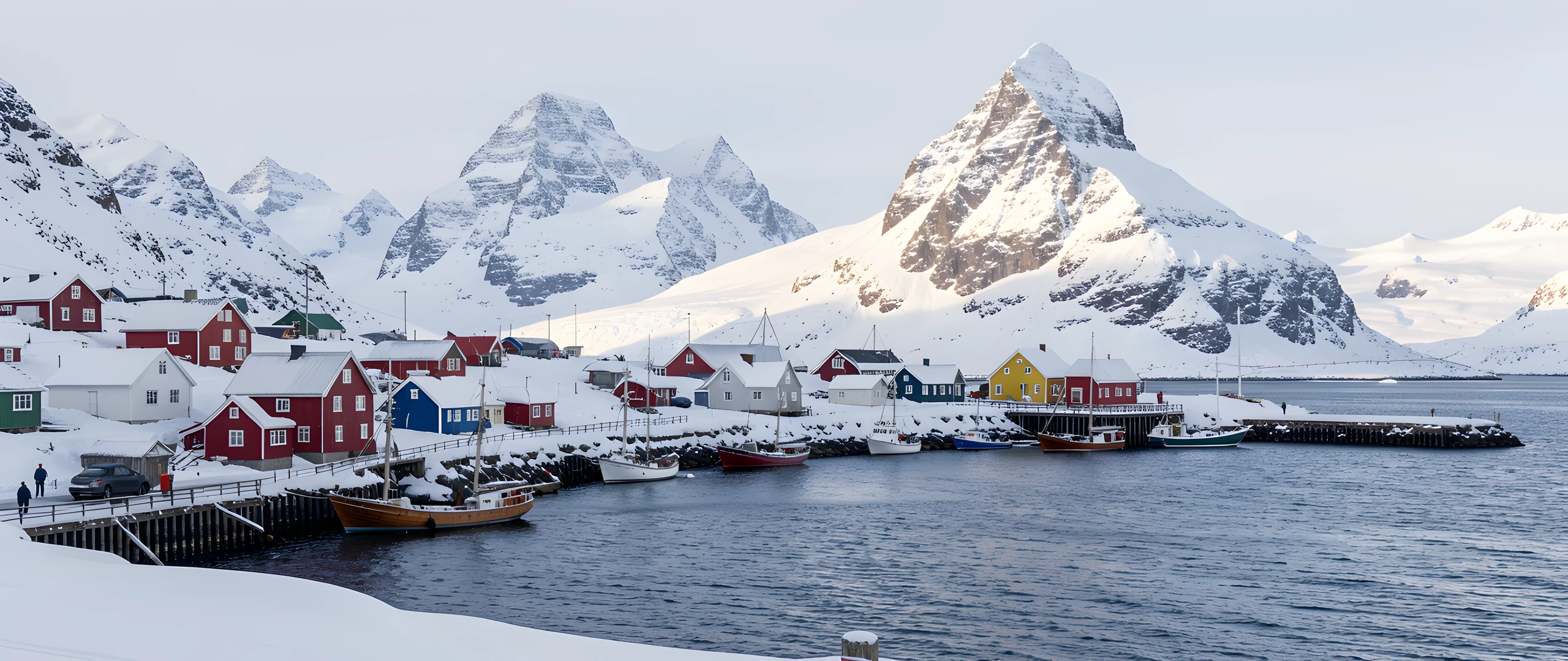 Norwegian Winter Scene