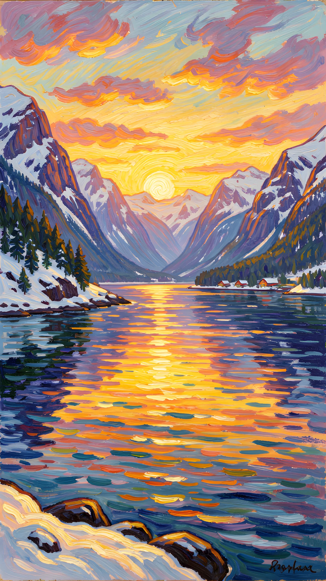 Fjord Morning Light