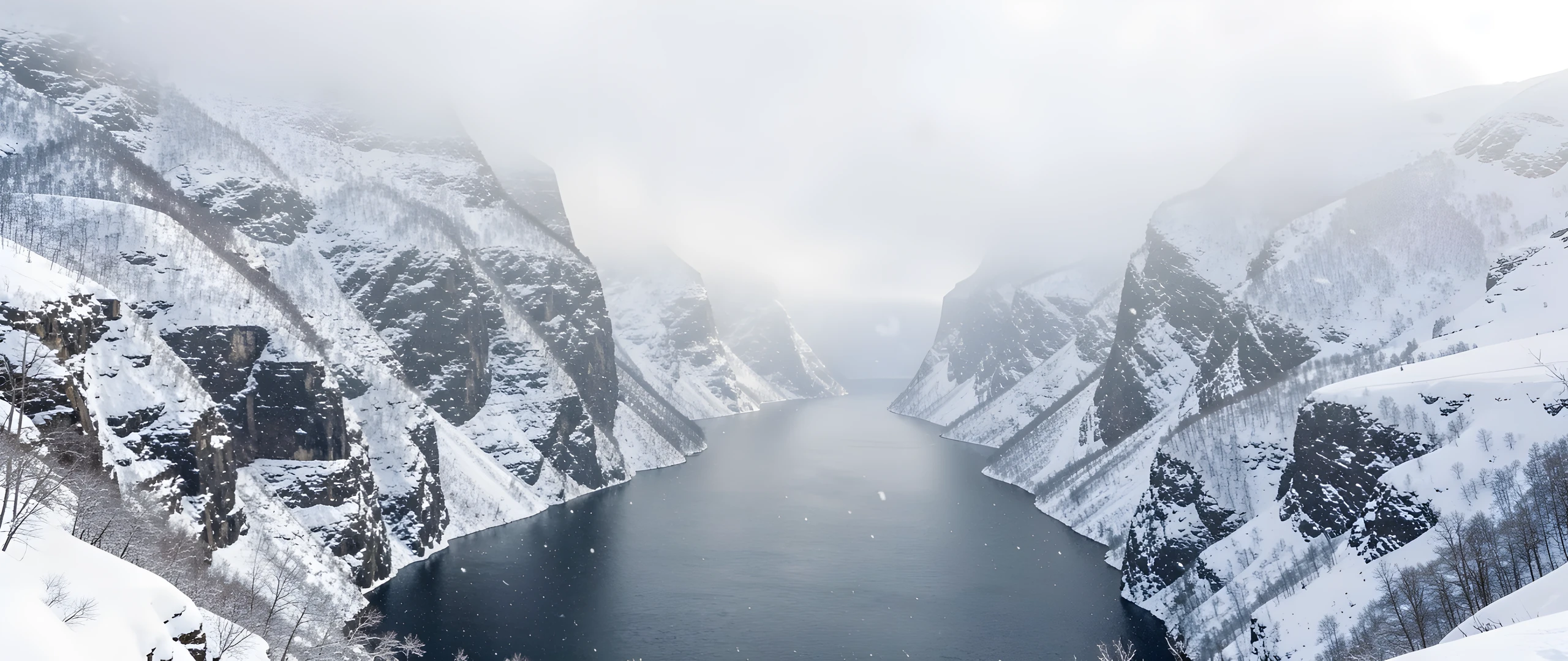 Fjord Winter Dawn
