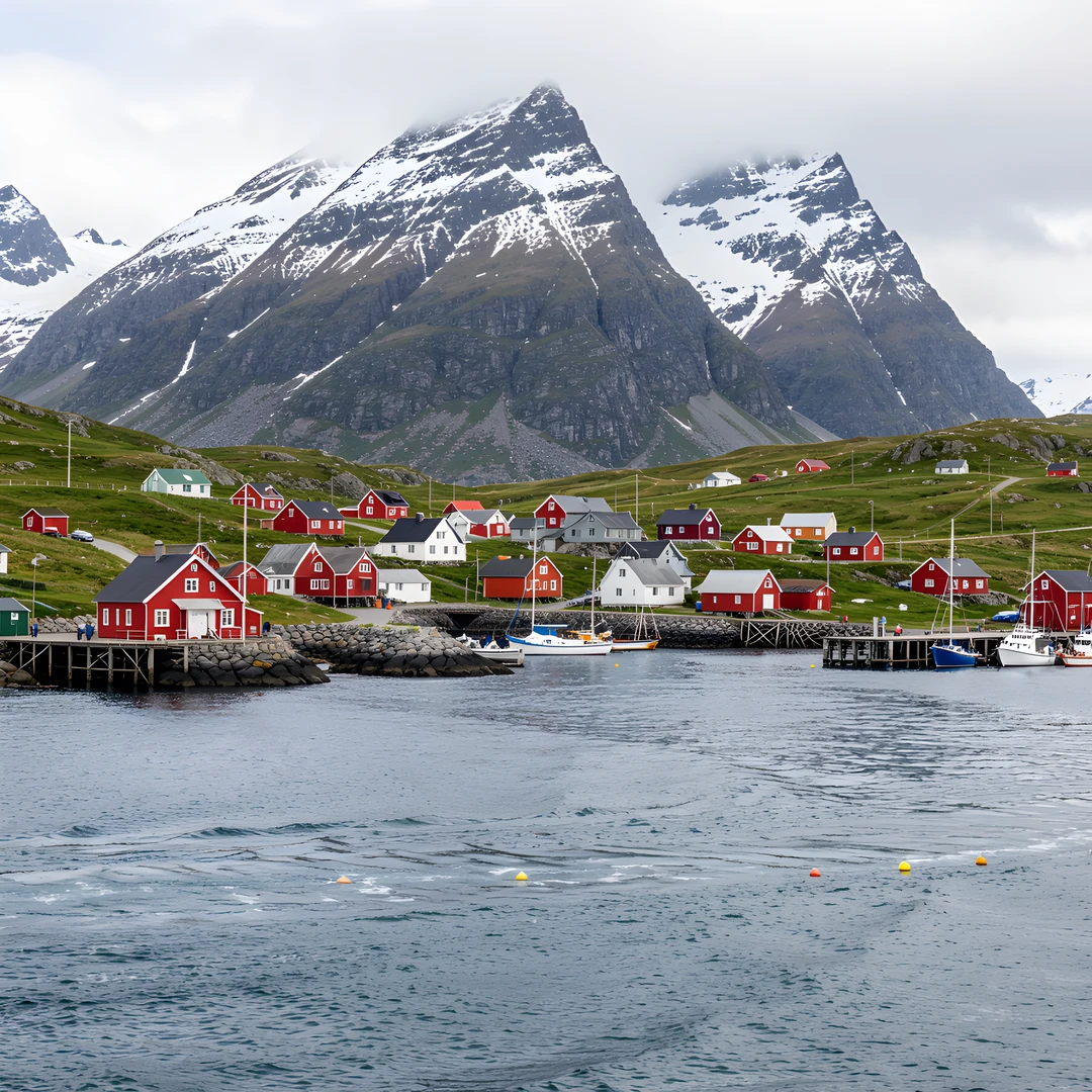 Norwegian Fishing Village