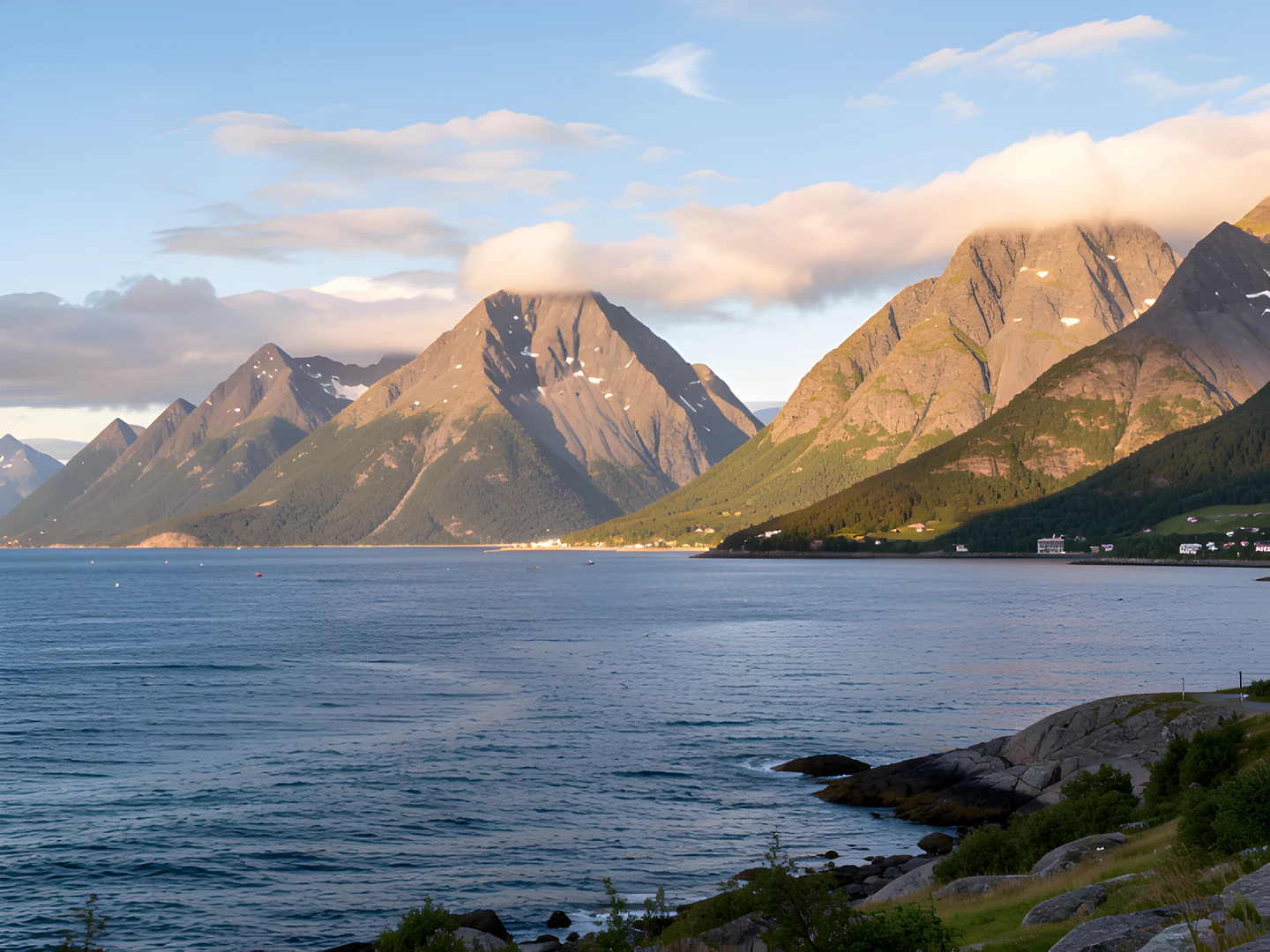Fjord Morning Light