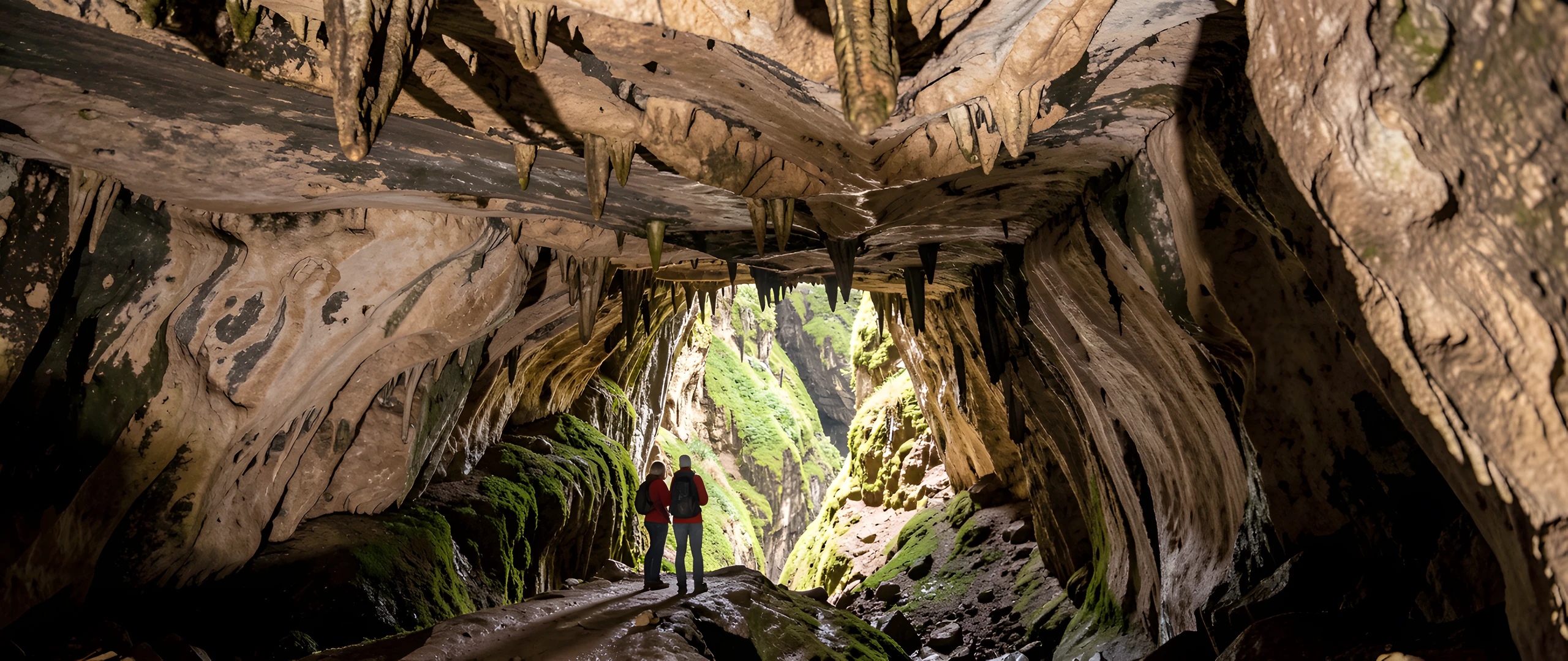 Rocky Overhang Scene