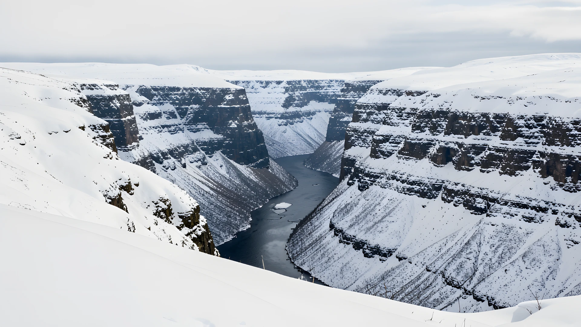 Fjord Winter Glow