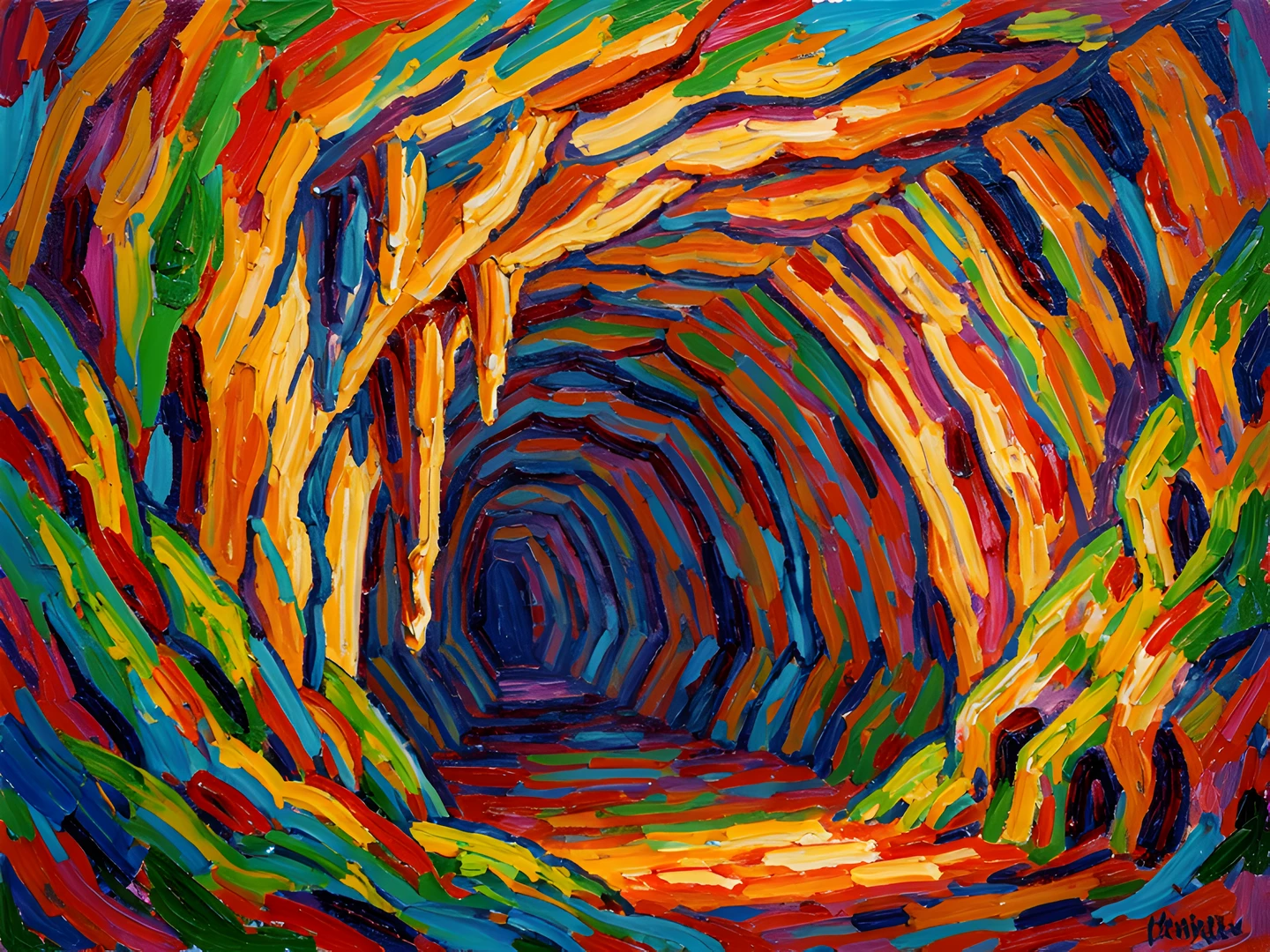 Impressionist Brushstrokes