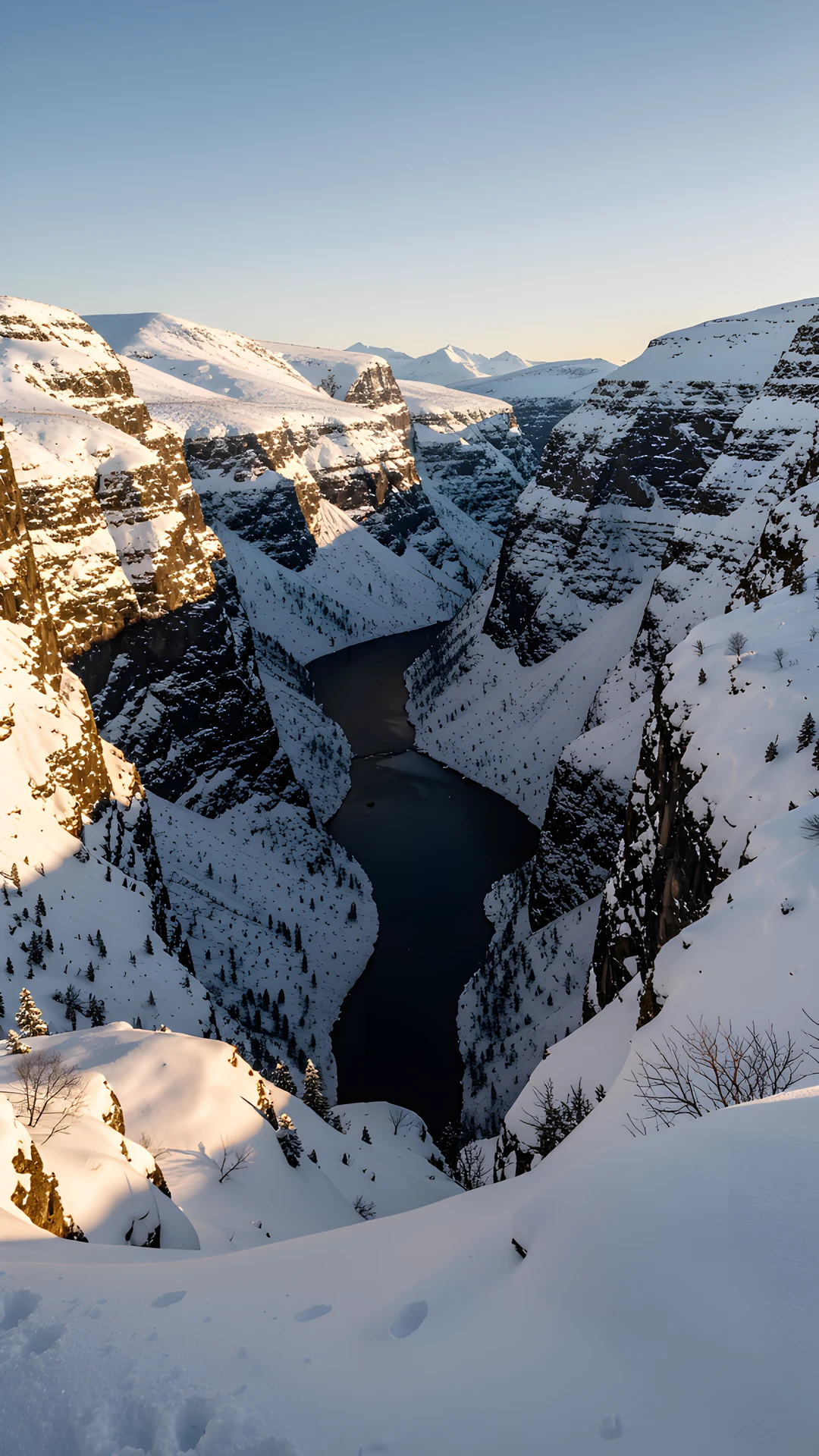 Fjord Winter Glow
