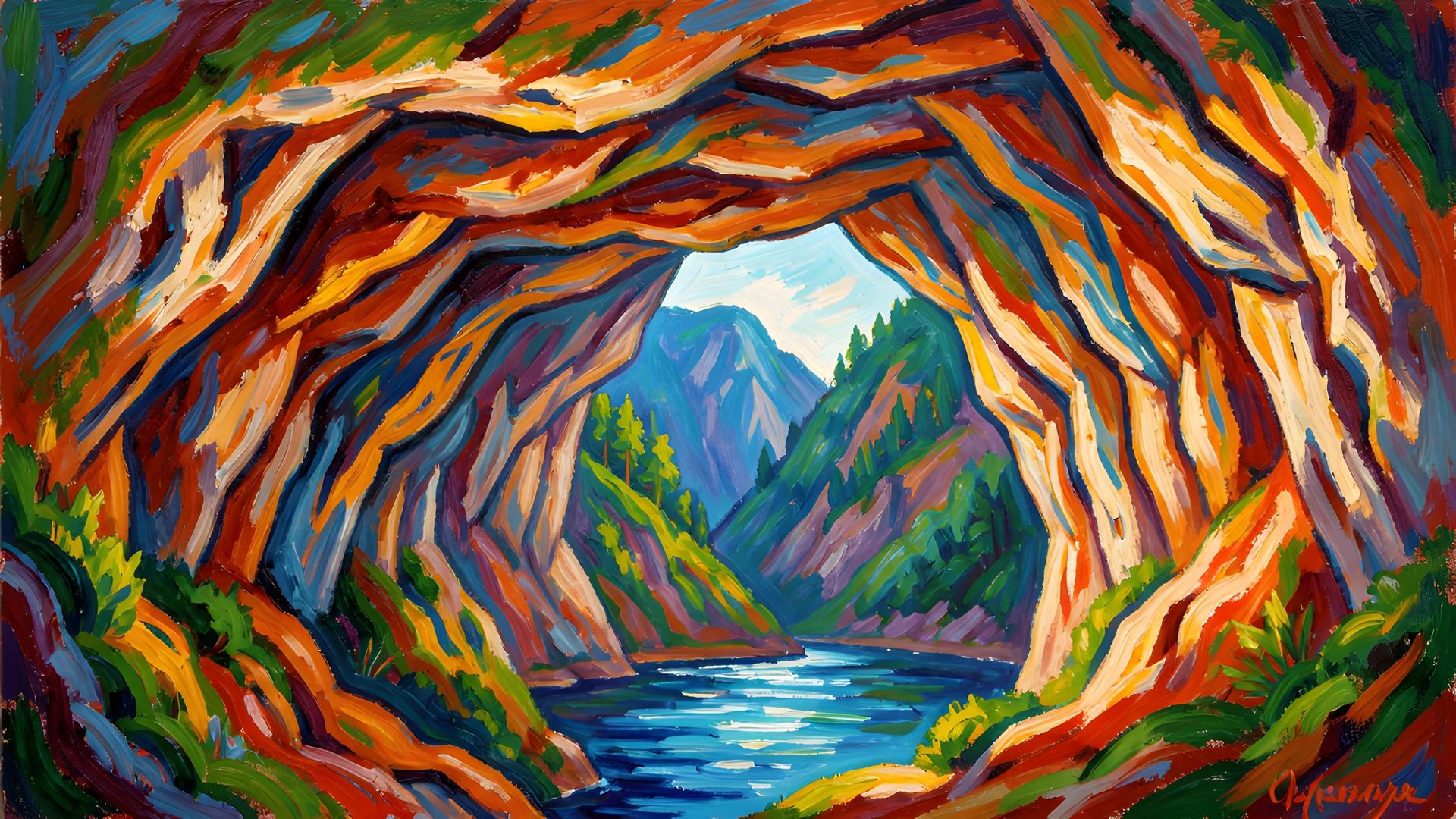 Impressionist Brushstrokes