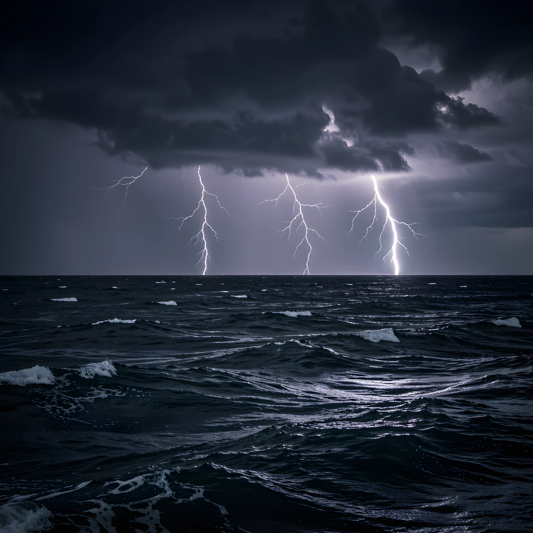 Dark Stormy Sea