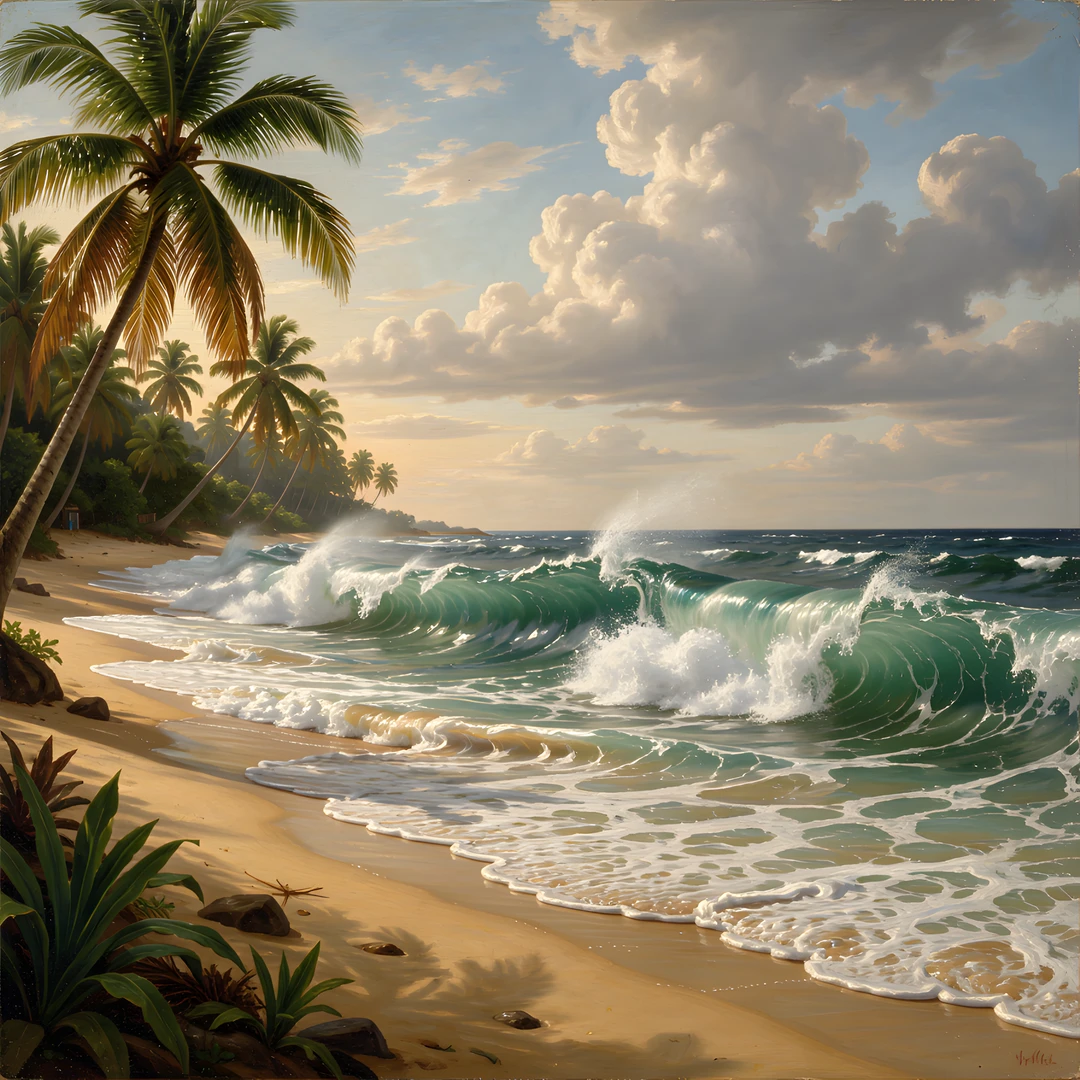 Tropical Ocean Waves