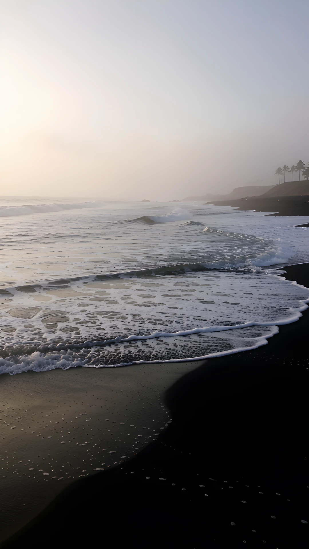 Misty Beach Dawn