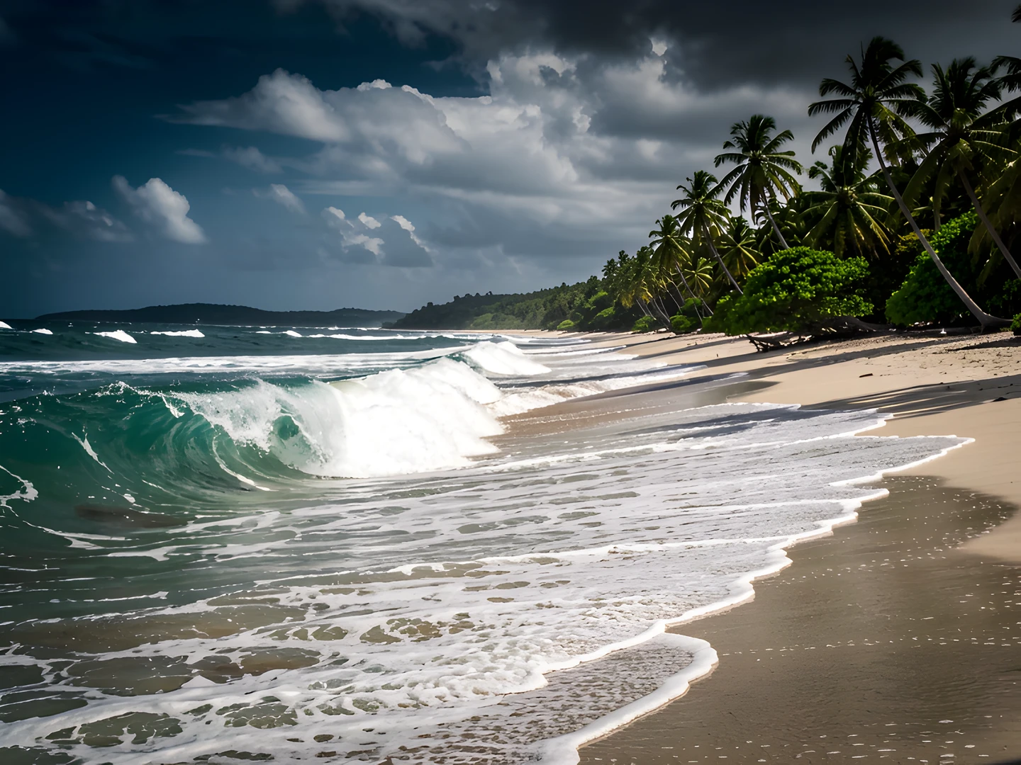 Tropical Ocean Waves