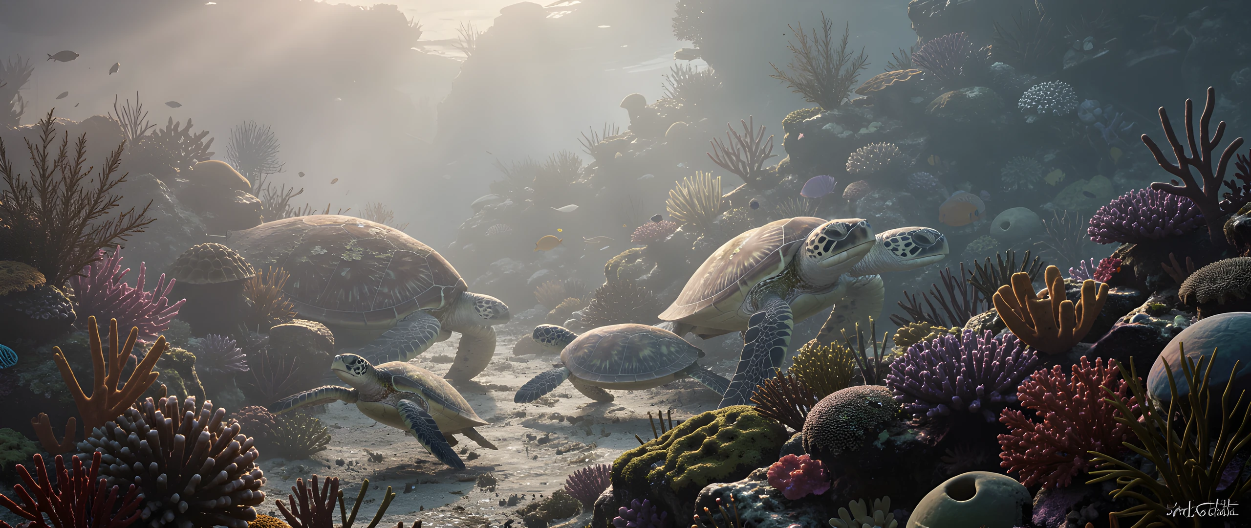 Coral Reef Dawn