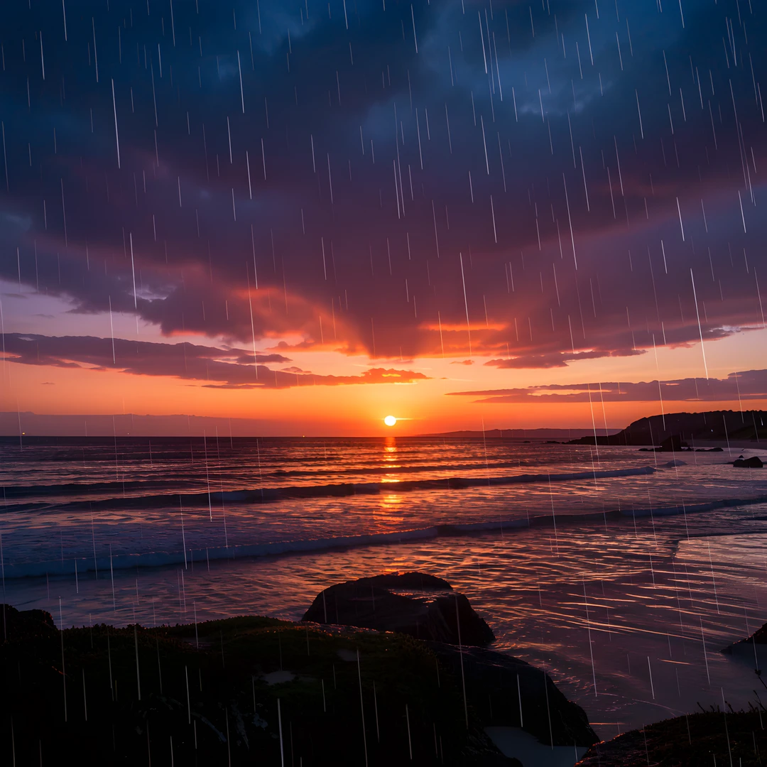 Rainy Morning Sky