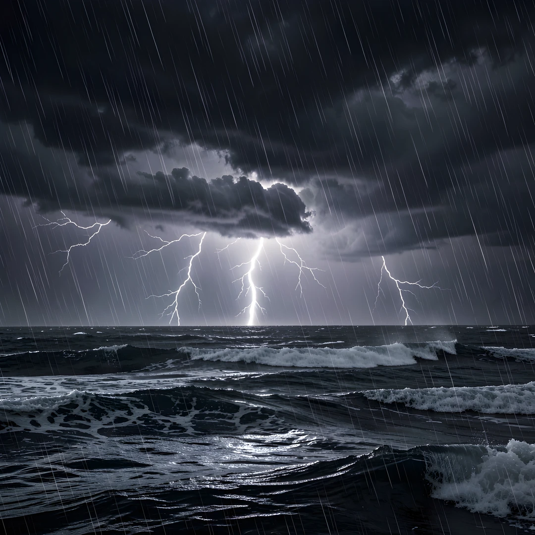 Dark Stormy Sea