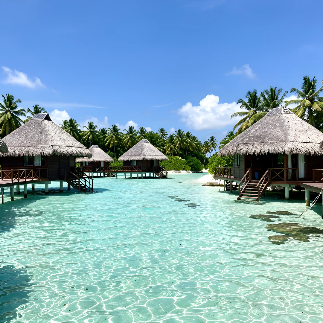 Coastal Cottage Sunset